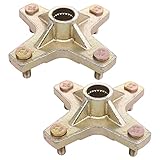 ApplianPar Rear Axle Wheel Hub for Yamaha Raptor 700 700R 660 350 Warrior 350 YFZ 450 Banshee 350