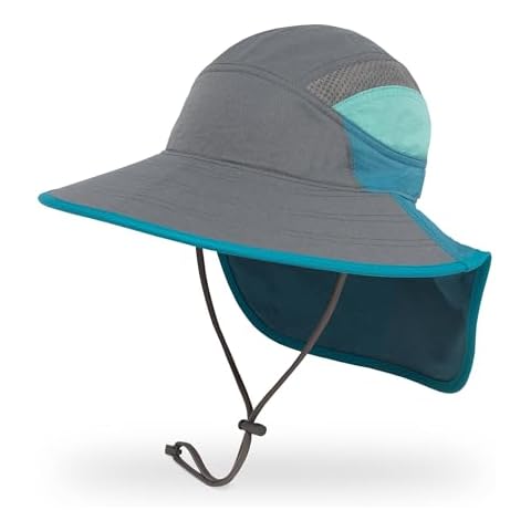 Sunday Afternoons Kids’ Ultra Adventure Hat, Toddler Sun Hat with Neck Flap, UPF 50+ Sun Protection, Outdoor Hats for Girls, Boys, Summer Hiking Hat, Cinder, Medium Cover