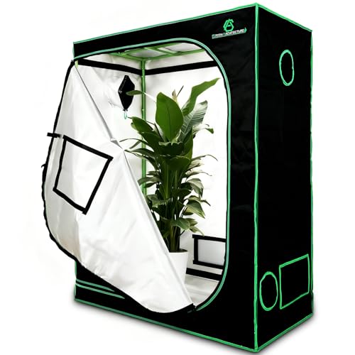GA Grow Tent 48x24x60 with Window and Floor Tray