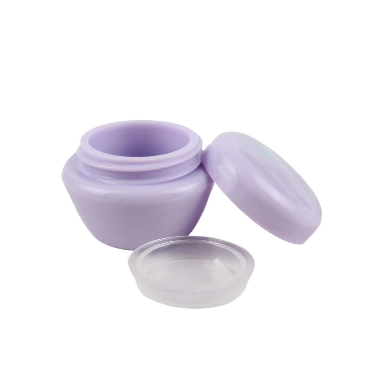 Face cream dispensing jar 30Pcs Cosmetics Jar Box Portable Empty Pots With Lid For Face Cream Refillable Bottles(Color1,10g)
