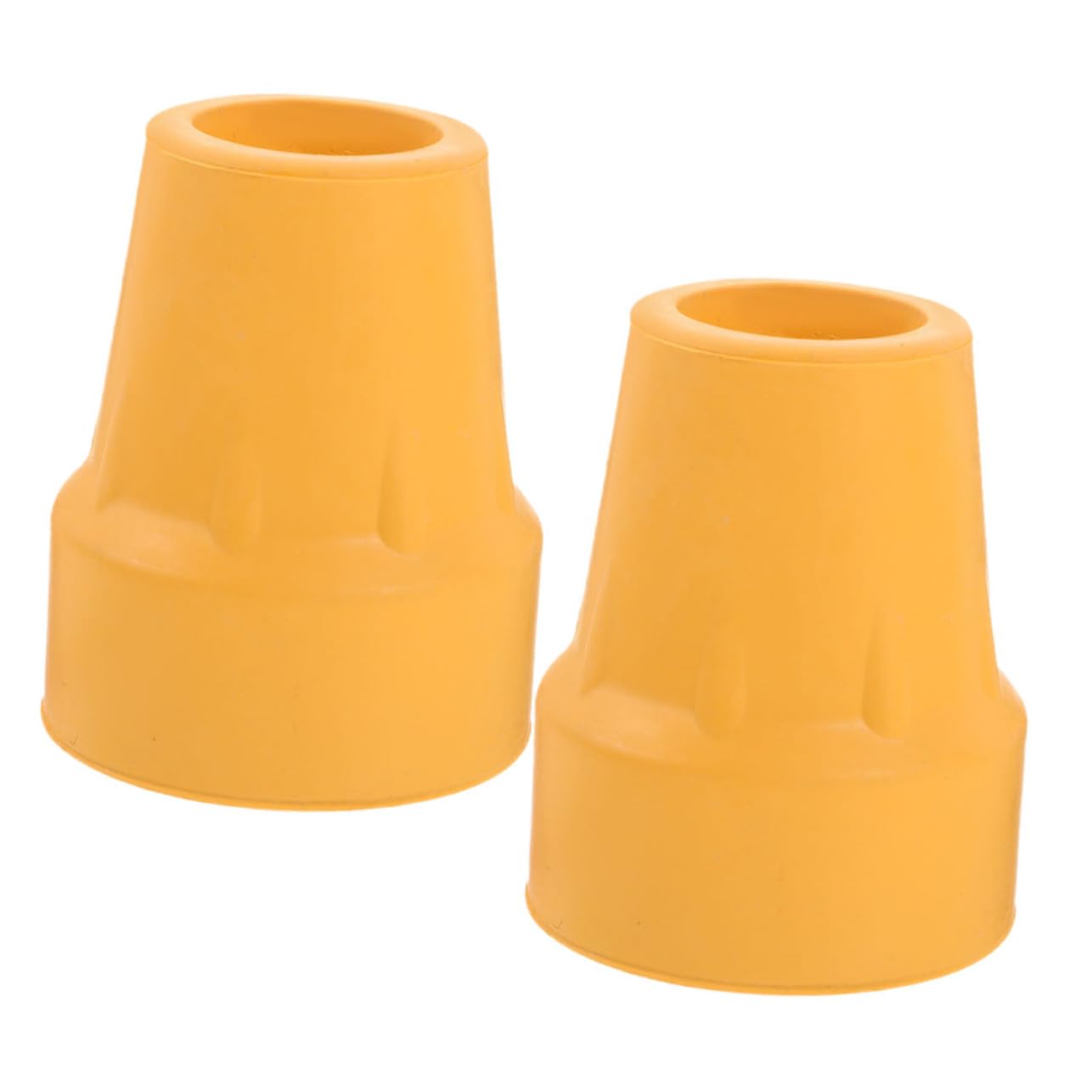 CALLARON 5 Ensembles Remplacement Des Embouts En Caoutchouc De La Canne Pointe De La Canne Casquettes De Bâtons De Randonnée Canne De Marche Robuste Yellow 2 Pièces * 5