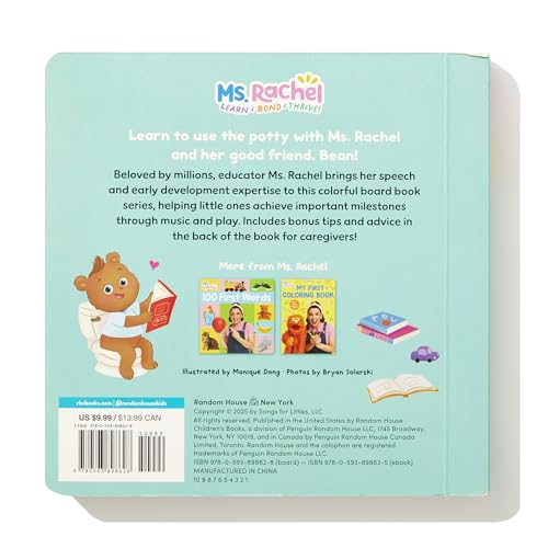 Potty Time with Bean (Ms. Rachel) (Books by Ms. Rachel) - Image 2