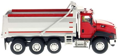 Miniatura 6 de para Caterpillar CT660 Camión Volquete Rojo 1/50 Modelo DIECAST