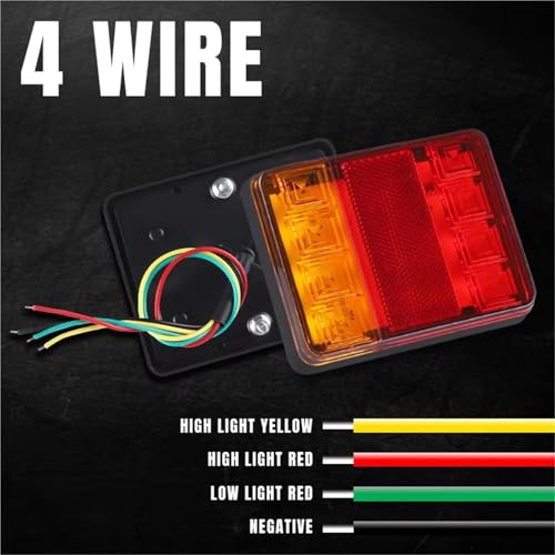 Feux arriere a LED contre le manque de visibilite en camionnette