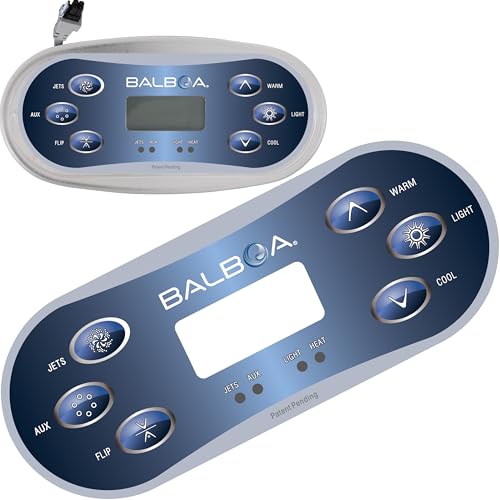 WOLIDAODAO TP600 VL600/VL620S VL600S Compatible with Balboa Water Group Balboa Overlay P1 P2 Lt Warm Mode Cool 11774//11877/12101/ Bb54547