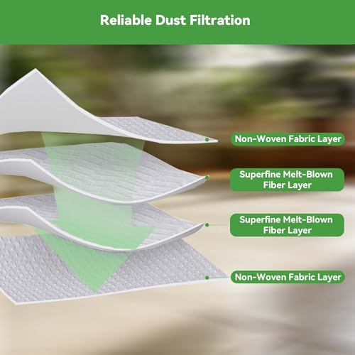 Image of WAIKAS 14 Pack Vacuum Bags for NARWAL Flow, Freo Z10, Freo Z Ultra, Freo Z10 Ultra, Freo X10 Pro Robot Vacuum, Disposable Dust Bags with Large Capacity as Replacement Parts /Accessories