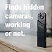 Discover It | WEGA i - Professional Hidden Video Camera Detector Spy Cam Finder DD1200