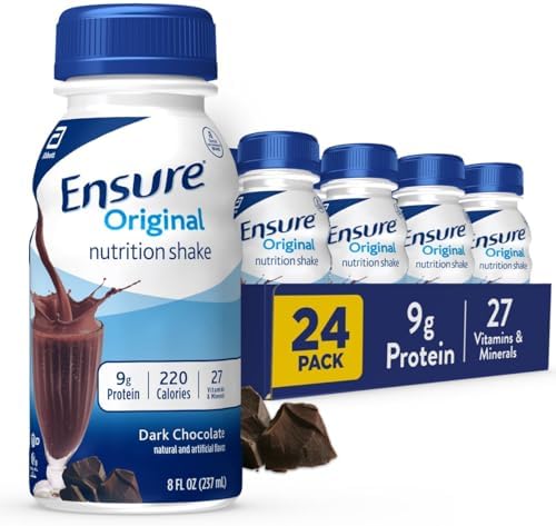 Ensure Original Nutrition Shake, Small Meal Replacement Shake, Vanilla (8 fl. oz., 24 ct.) MCI