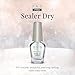 SNS Nail Polish for Nail Dip Powder, Sealer Dry - Sealing & Hardening Agent for Dip Powders - Brings Color & Hardens Manicure Layers - Low-Odor & No UV Lamp Required - 0.5 fl. oz.