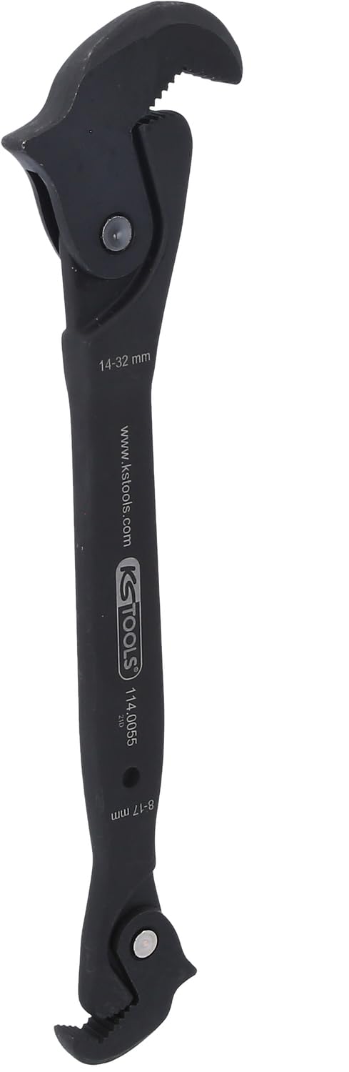 KS TOOLS 114.0055 - Clé multi-fonctions auto-serrante - 8-17/14–32 mm - en Chrome Vanadium Noir/Rouge