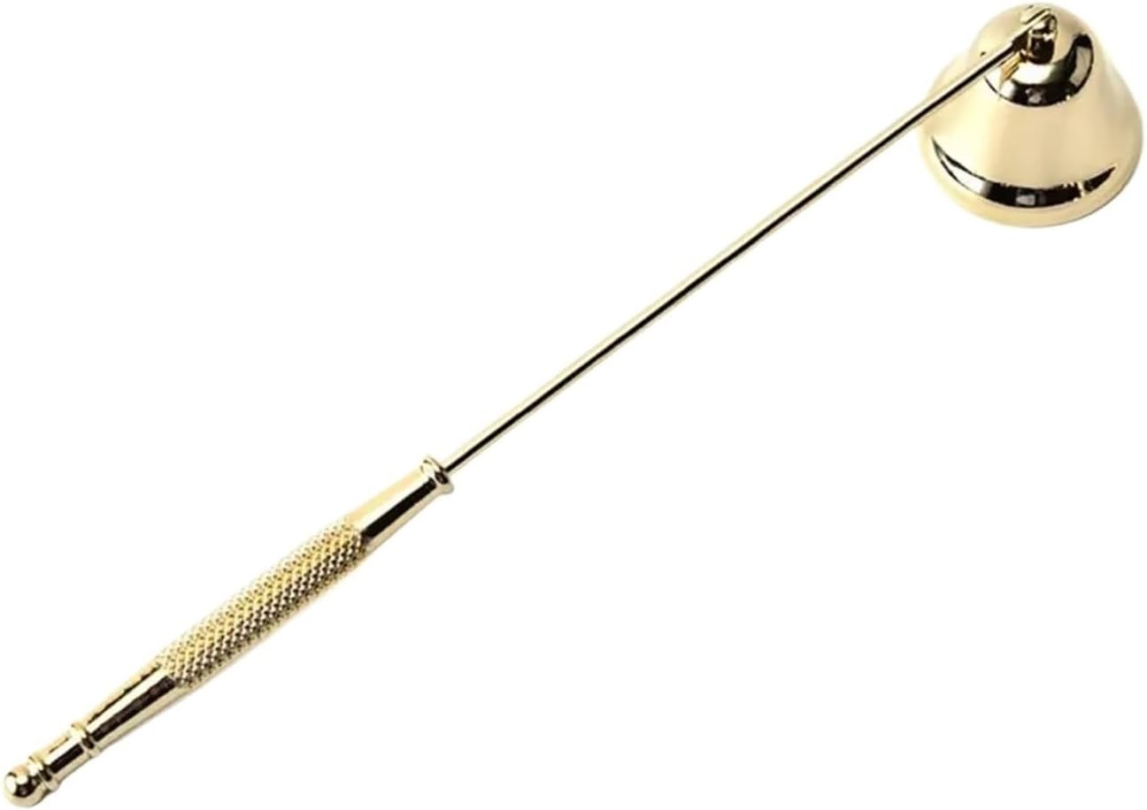 ろうそく消火器、炎カバー、ベルジャー(Gold)