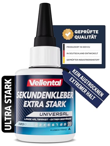 Sekundenkleber Gel Extra Stark universal -...