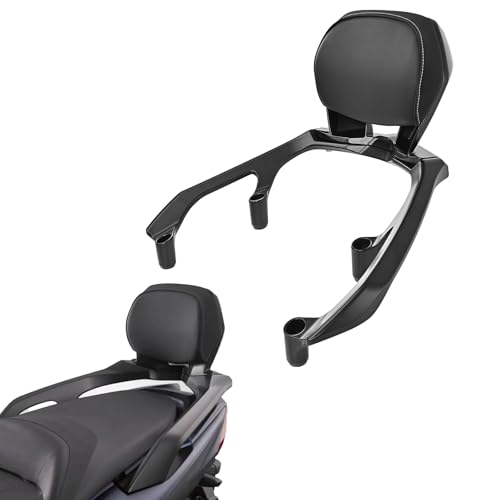Sissy Bar TMAX 560 : Finies les douleurs dorsales du passager sur longue distance