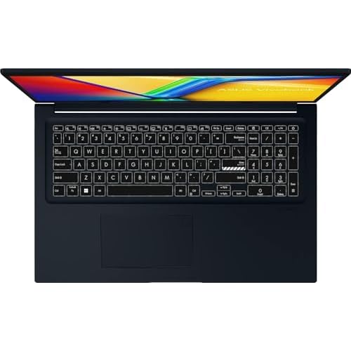 ASUS (17,3 Zoll FullHD Notebook mit MS Office 2024 Pro (Intel Core 5 Prozessor 120U, 10 Kerne, 5 GHz, 16 GB DDR4 RAM, 1000 GB SSD,HDMI, BT, Webcam, USB-C/3.0, WLAN, Windows 11 Prof) #8509