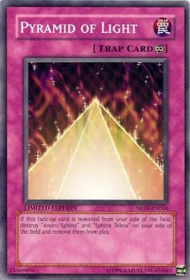 YuGiOh GX Pyramid of Light MOV-EN004 Promo Card [Toy] by Upper Deck