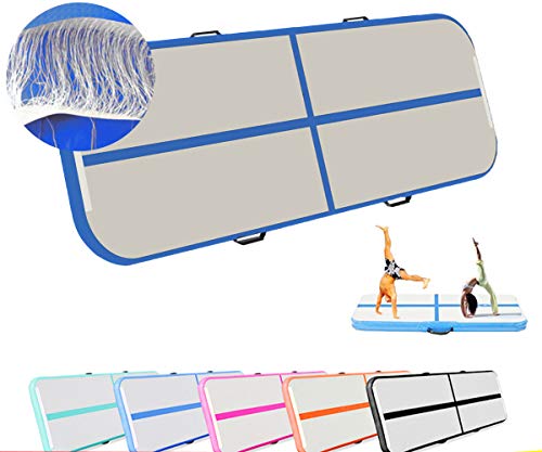 CLEAN ELF Air Track Inflatable Tumbling Mats 19.73X3.3X0.33 FT for Gymnastics mat|Gym, Yoga