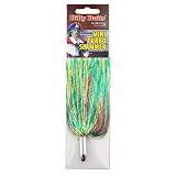 Billy Baits Mini Turbo Slammer Lure, Green/Gold/Pink, Concave Head, 5.5 inch
