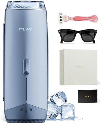Depilador a Laser IPL Portátil MLAY T18 com Resfriamento, Aprovad...