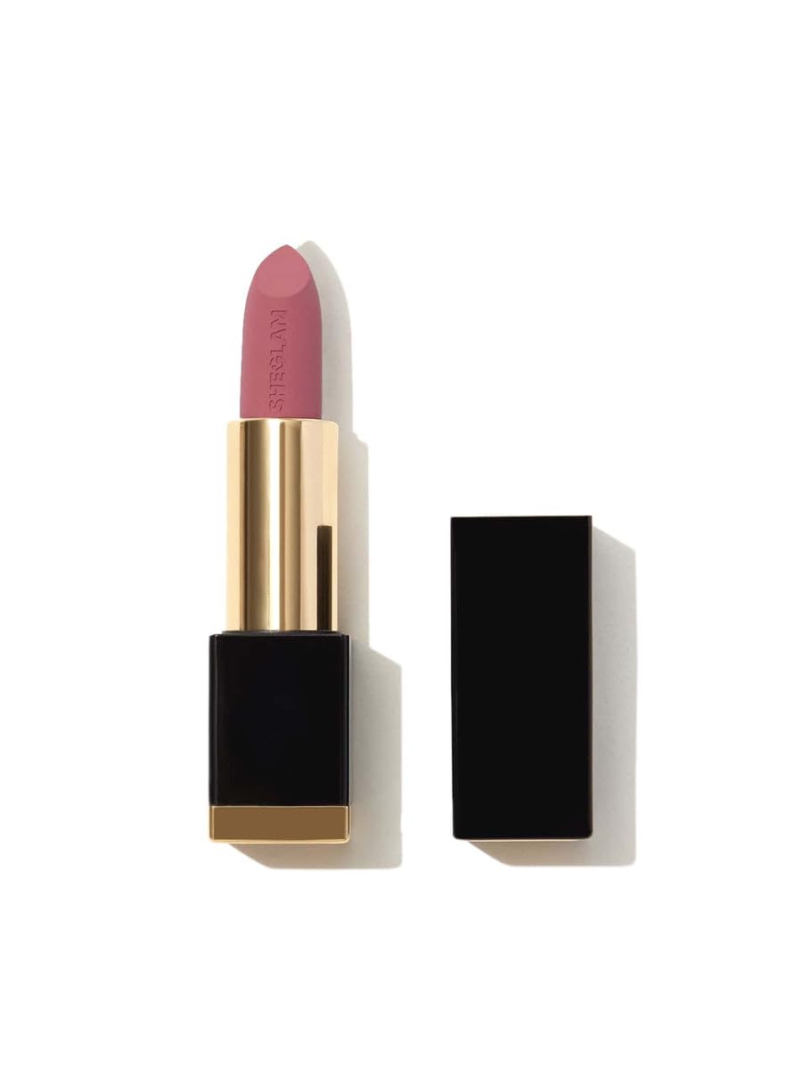 SHEGLAM Matte Allure Lipstick- 20 Shades Long Lasting Lipstick High Pigment Velvety Soft Lipstick (Rendevous)