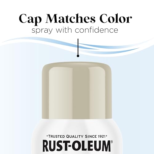 Image of Rust-Oleum Low Odor Premium Spray Paint, 11 oz, Gloss Ivory