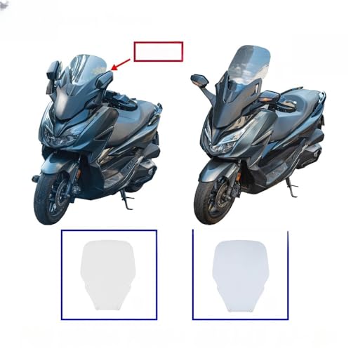 Déflecteur d'air moto Forza 350 bulle haute protection NSS 350 accessoire carénage