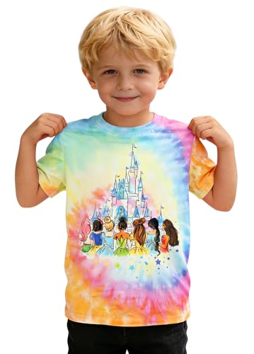 Image of Magical Shirts Women Girls Family Vacation Matching Shirt Magic Kingdom T-Shirt Mommy and Me Trip Short Sleeve Tops