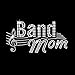 Band Mom Iron On Rhinestone Crystal T-Shirt Transfer by Jubilee Rhinestones