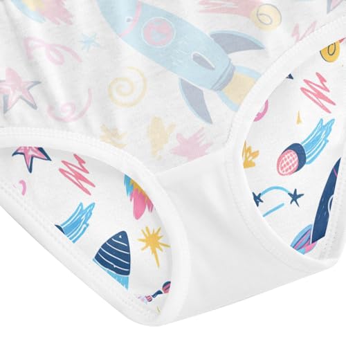 Space Rockets Toddler Girls's Underwear 2T 202c1354 5
