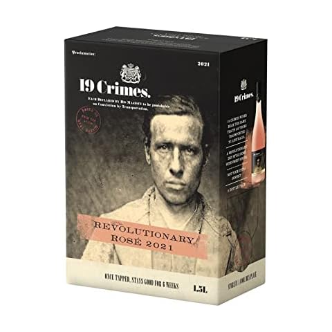 19 Crimes Rose 1.5 ltr BIB Cover