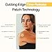 Vytadose Topical B12 Energy Patches for Mood, Energy & Cognition | Natural Caffeine Patches | Skin-Friendly, Water-Resistant | 30 Count