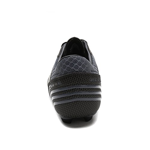 Bruno Marc Dream Pairs Herren Fußballschuhe Jugen Trainingsschuhe Professionelle Stollen Spikes Cleats Outdoor Sport Football Schuhe SCHWARZ/DUNKEL/GRAU 160859-M Größe 46EU/12US - Image 6