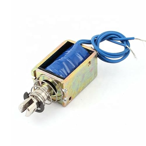 Électroaimant push pull 12V résout blocage serrure et automatisme mécanique - 4