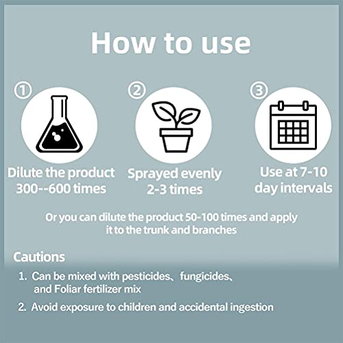 Dapuly Winterculturen koudebeschermingsspray, antivries plantenspray plantenstabilisator fruitbomen… - Afbeelding 8