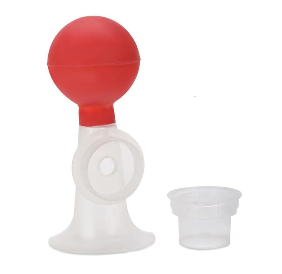 Manual Breast Pump with Milk Container | Portable & Easy-to-Use Milk Extractor with Soft Silicone Suction, Comfortable Grip, Portable Breast Reliever for Mothers (Pack of 1)-image-38