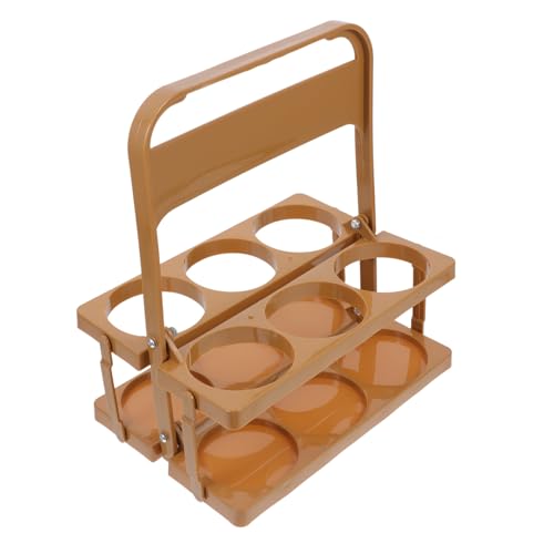 SWOOMEY Portabebidas De Plegable para Cerveza y Vino Cesta Portátil Asa Organizador De Botellas para Picnics y Fiestas