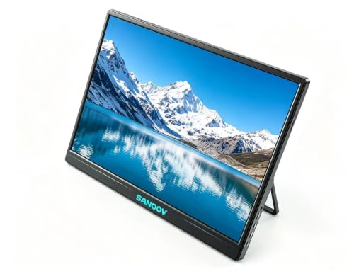 Image of Touchscreen Travel Display Portable Monitor Picture or Video Screen