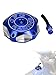 JFG RACING Billet Gas Fuel Tank Cap with Vent Hose For YAMAHA YZ85 02-15 YZ125 YZ250 02-15 YZ250F YZ450F WR250F WR450F 01-15 Blue