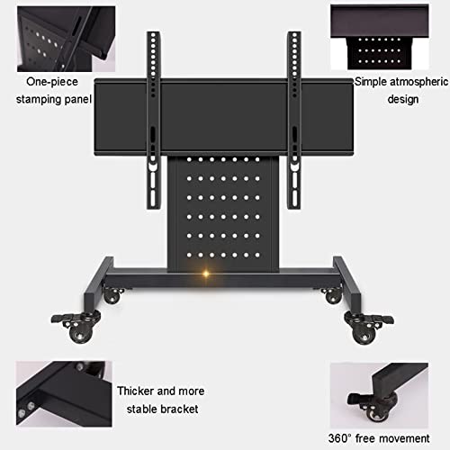 Soporte móvil para TV con ruedas, adaptable 32-65 pulgadas miniatura 6