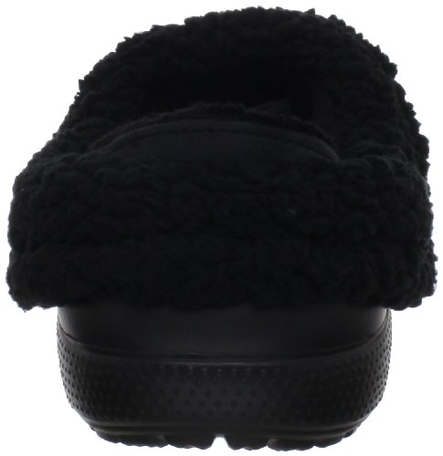 crocs Unisex Mammoth EVO Lined Clog,Black/Black,6 M US