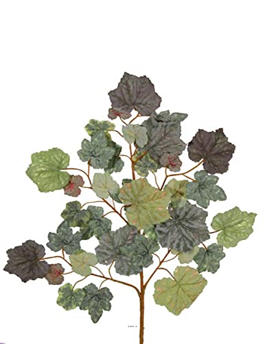 Artificielles.com - Rama de hojas de parra artificial muy cubriente H 63 cm Otoño - dimhaut: H 63 cm - color: Otoño