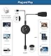 Wireless HDMI Dongle TV 4K, Drahtloser Smart Media Player Streaming, Bildschirm Casting für Miracast/iOS/Mac OS/Airplay/Android/Windows/DLNA, zu HDTV, Monitor, Projektor