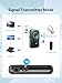 3 in 1 Bluetooth Transmitter Receiver with Mp3 Function - Bluetooth AUX Adapter for Car, TV, Headphones, Speakers, Hands-Free Calls - 12H Battery Life
