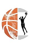 Basketball: Notizbuch a5 punktiert mit 120 Seiten | Schönes Geschenk Basketball Sport Hobby Wettkampf Kindergeburtstag Muttertag Vatertag Notizblock Notizheft Journal