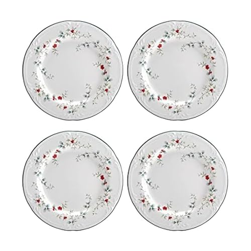 Pfaltzgraff Winterberry Salad Plates (8-Inch, Set Of 4), Green Pfaltzgraff Winterberry Salad Plates (8-Inch, Set Of 4), Green