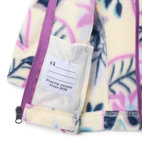 Image of Columbia Youth Girls Benton Springs II Printed Fleece Jacket