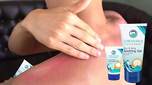 6 Pack Natural Travel Sized Toiletries, 1Oz Paraben Free Sample Size Shampoo, Conditioner, Lotion, Mineral Sunscreen Spf 20 And Spf 30 And After Sun Gel By Stream2Sea #TOP4