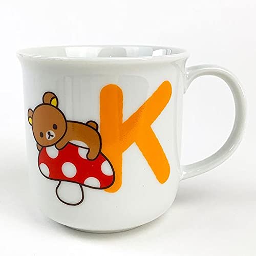Amazon.co.jp: マリモクラフト リラックマ イニシャルマグ K 7.5×7.5cm