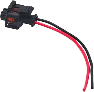 Wakauto 1 Peça Conector De Plugue Injetor Acessórios Para Veículos De Carro Acessórios Automotivos Acessórios Para Automóveis Conectores De Fio Elétrico Componente De Bico De Combustível