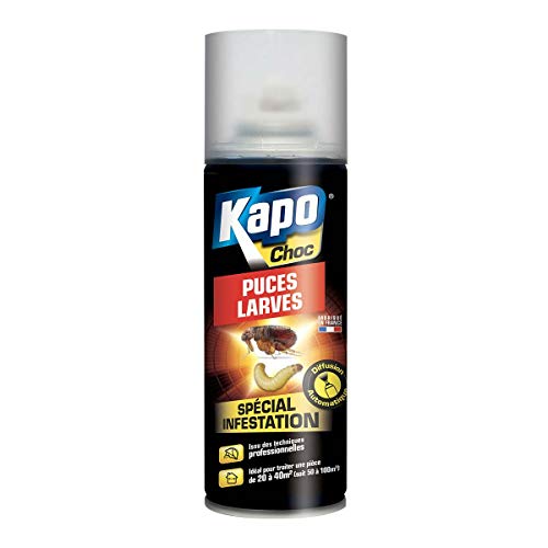 Kapo - Aerosol continuo con pulgas y larves (200 ml)