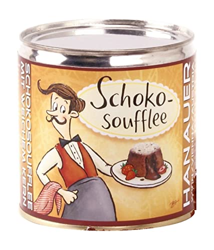 Hanauer Minikuchen Schokoladesoufflee mit weichem Kern, 1er Pack (1 x 170 g)